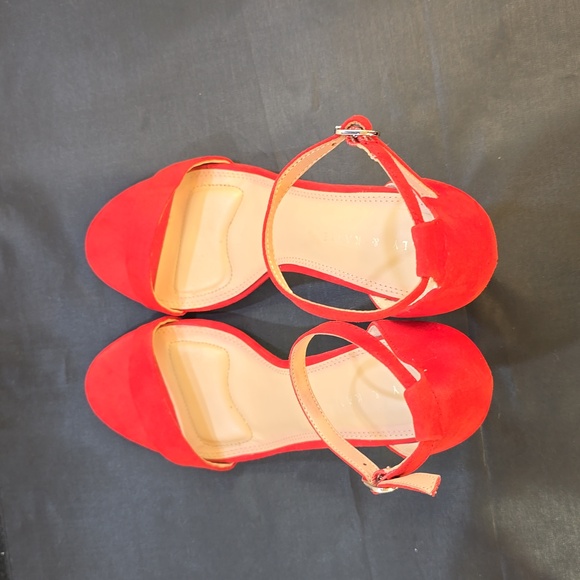 KELLY &KATY OPEN-TOE ADJUSTABLE BUCKLE ANKLE STRAP CLOSURE SANDAL G1 - Picture 8 of 16